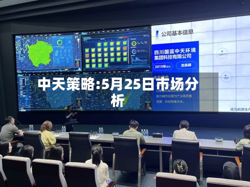 中天策略:5月25日市场分析