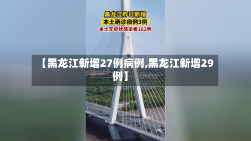 【黑龙江新增27例病例,黑龙江新增29例】